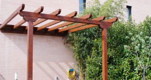 Madera y medidas para construir una pérgola de madera Pérgola de madera